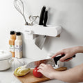 Space-Saving Kitchen Knife Rack for Tidy Countertops